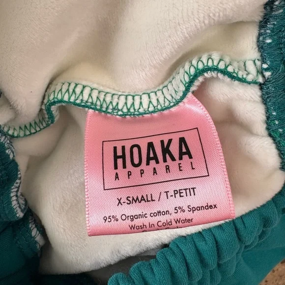 HOAKA Teal Strapless Crop Top xsmall - Picture 6 of 7